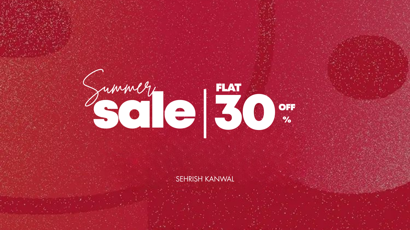 Summer sale flat 30% off on Sehrish Kanwal . pakistani dresses on sale 